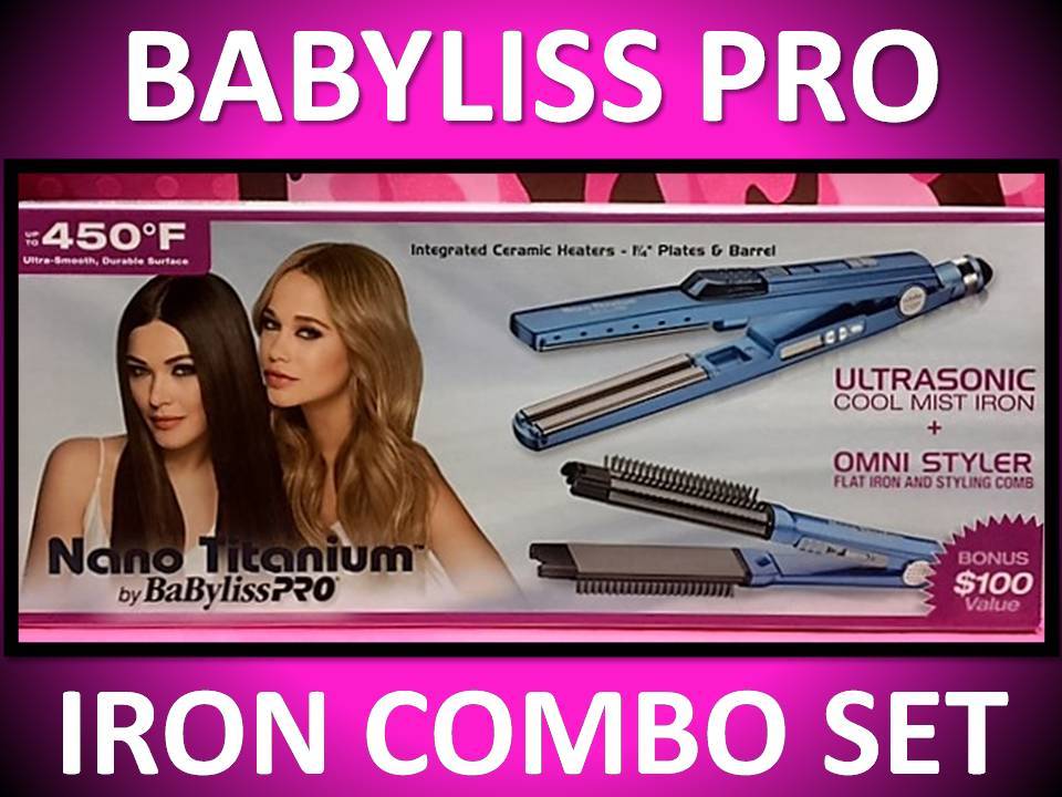 babyliss ultrasonic cool mist iron
